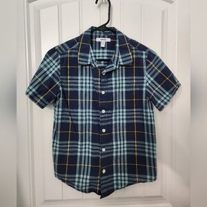 Sonoma Boys Good for Life Button Up Top, Size Youth Large